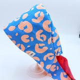 Scrub (Blue and pink leopard )