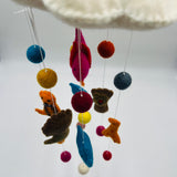 Felt Wild animal Mobile