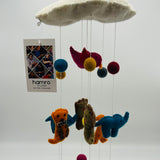 Felt Wild animal Mobile