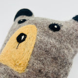 Felt Bear ( pillow decor )