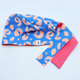 Scrub (Blue and pink leopard )