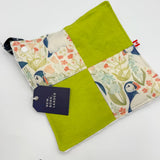 Sensory Blanket (Puffins in Wildflowers)