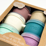 Melii Luxe Silicone Snap & Go Pods (6 Pack)