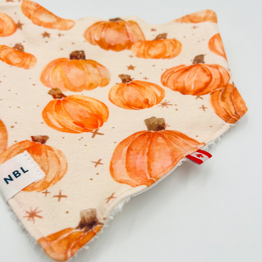 Bandana Bib(pumpkin fall)