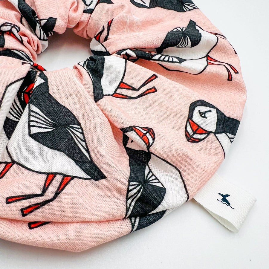 Adult Scrunchies (Pink Puffin)