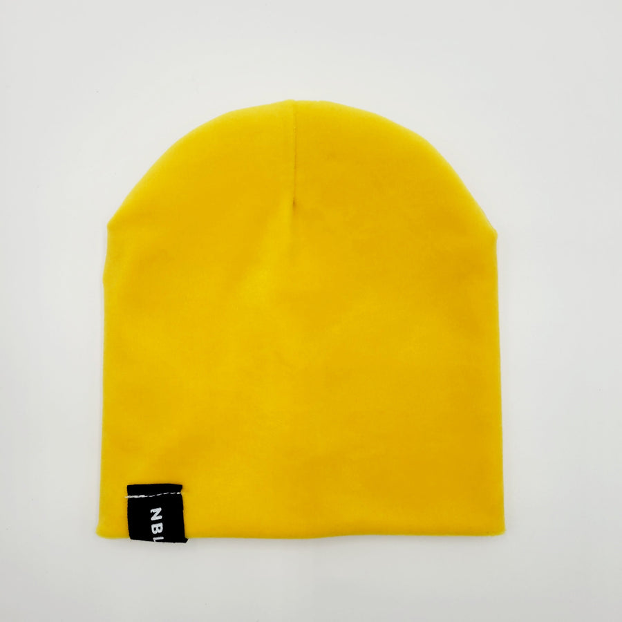 Beanie Hat (Mustard Velvet)