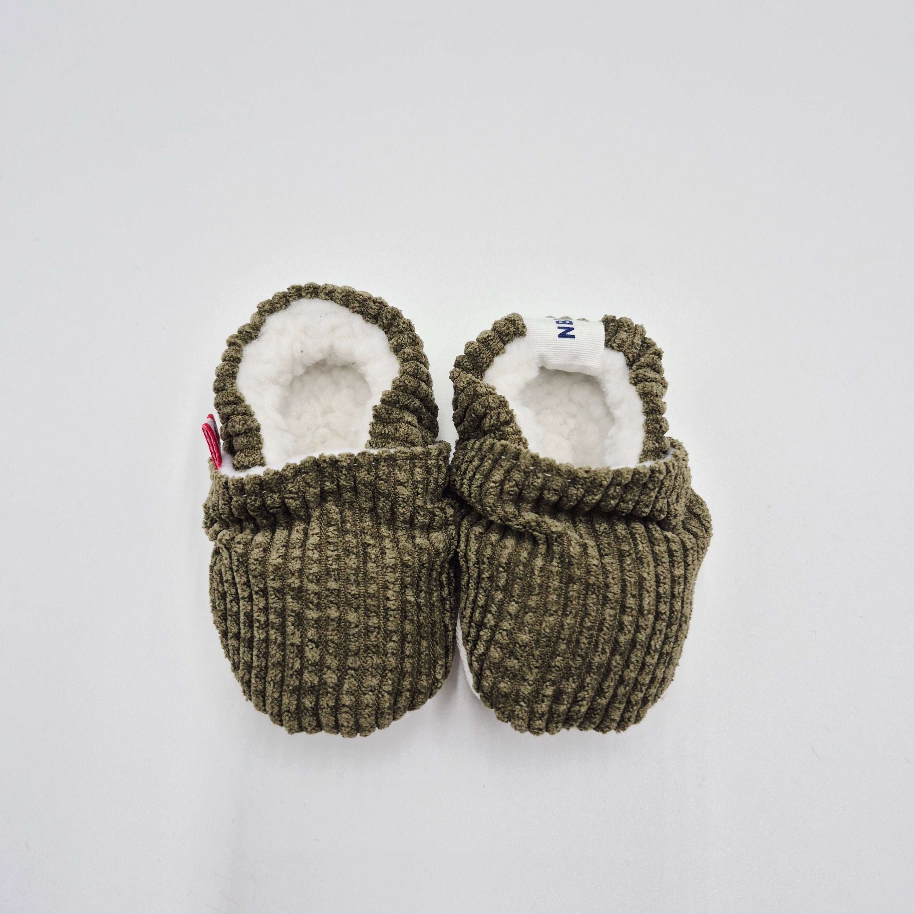 Winter Shoes (Olive Corduroy)