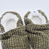 Winter Shoes (Olive Corduroy)