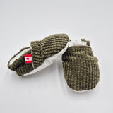 Winter Shoes (Olive Corduroy)