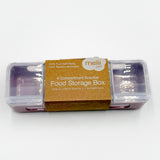Melii Luxe 4-Compartment Snackle Food Storage Box