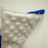 Sensory Blanket (Blue Peony)