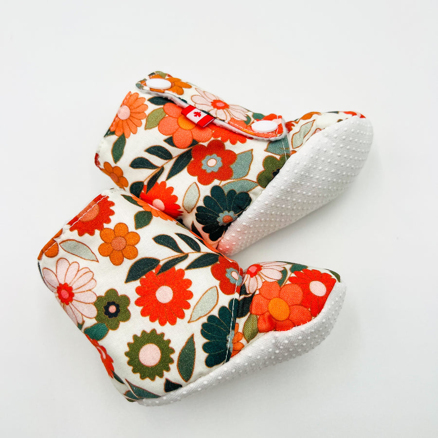 Baby Booties (Flower Party)