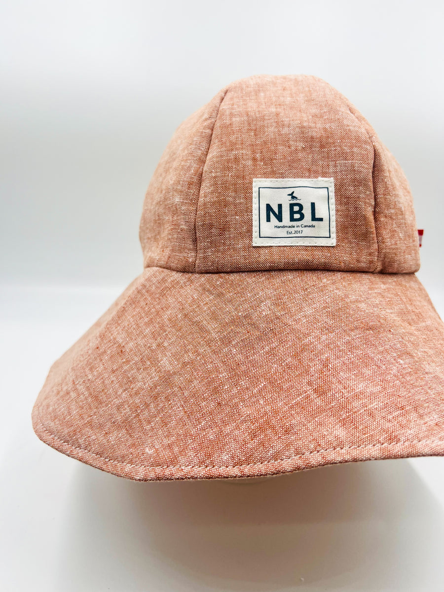 Summer Hat (Linen light Red)