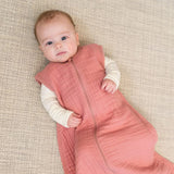 Muslin Sleep Sack (Pink) - Lulujo