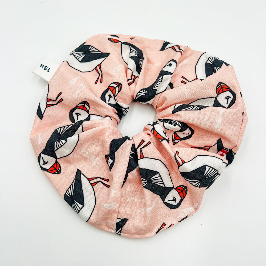 Adult Scrunchies (Pink Puffin)