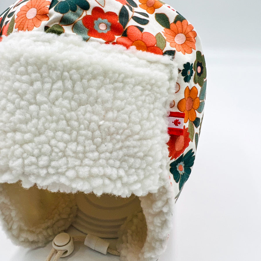 Pilot hat (Floral Winter)