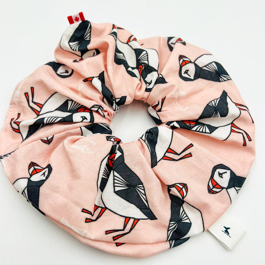 Adult Scrunchies (Pink Puffin)