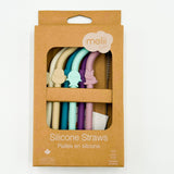 Melii Luxe – Silicone Straws (6 Pack)