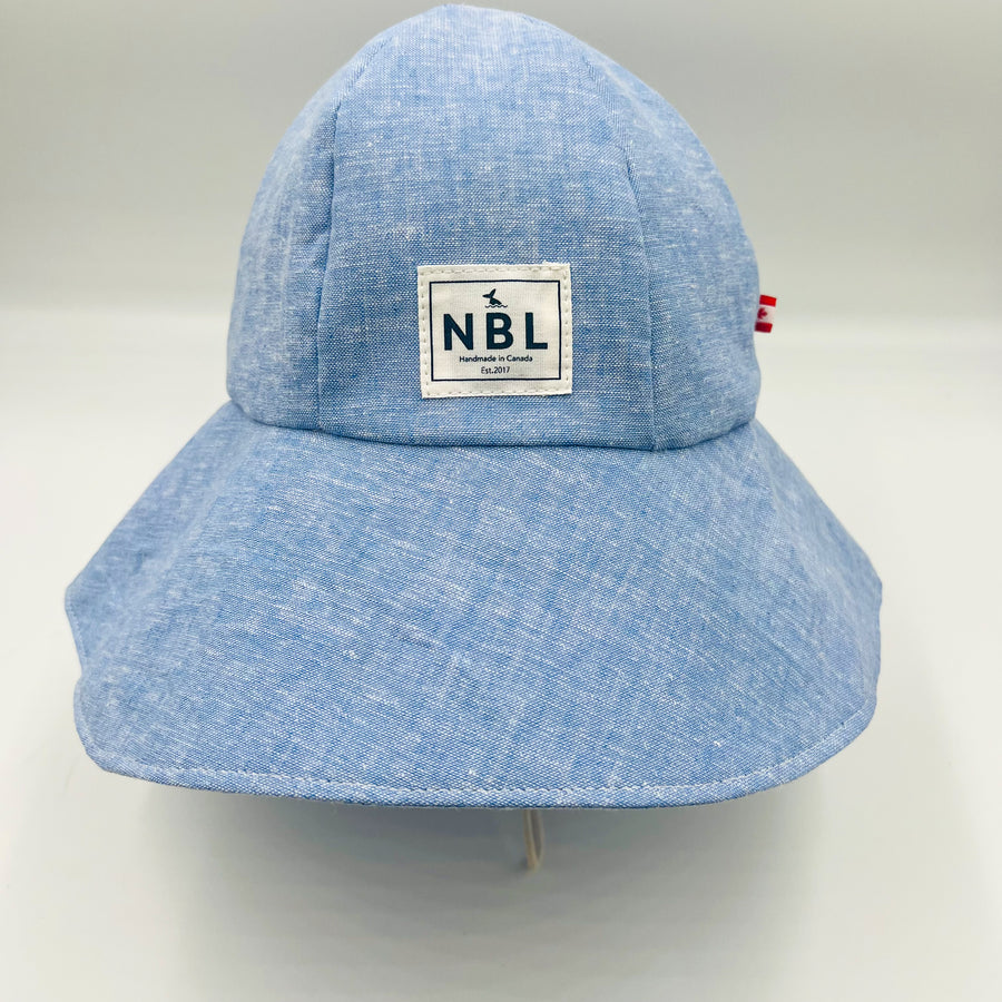 Summer Hat (Linen light blue)