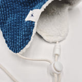 Pilot Hat (Light Blue Corduroy)
