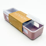 Melii Luxe 4-Compartment Snackle Food Storage Box