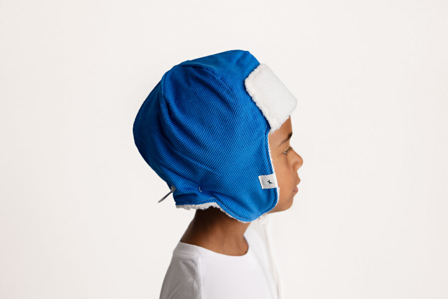 Pilot Hat (Bright Blue)