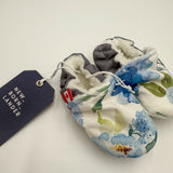 Winter Shoes (Blue Peony)