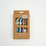 Melii Luxe – Silicone Straws (6 Pack)