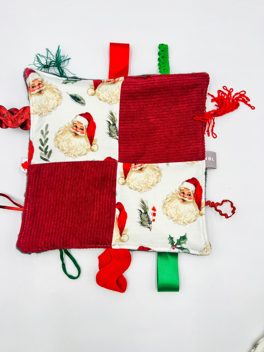 Sensory baby blanket (Christmas)