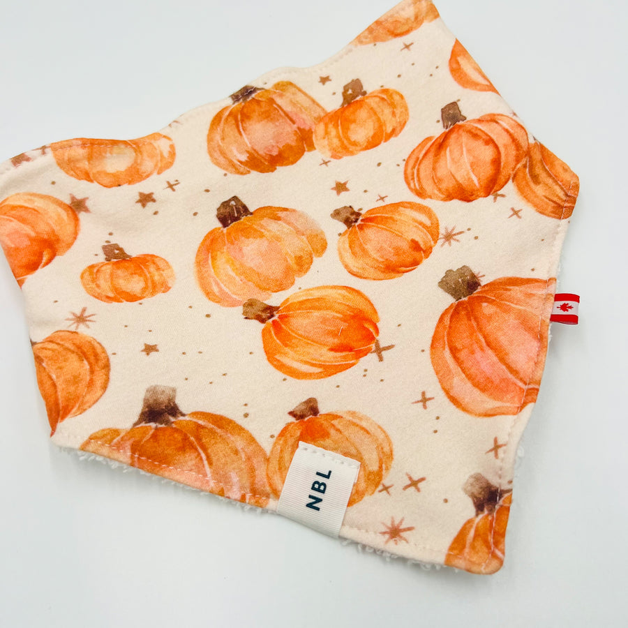 Bandana Bib(pumpkin fall)