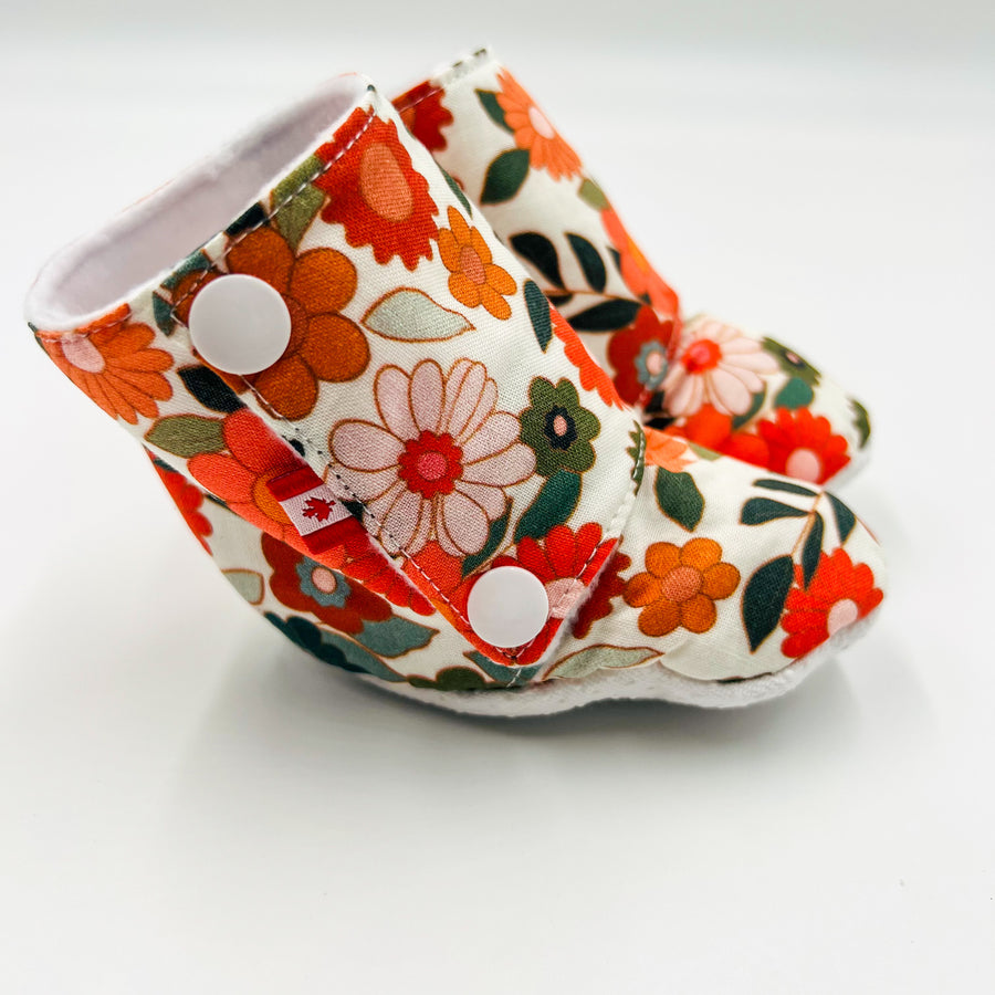 Baby Booties (Flower Party)