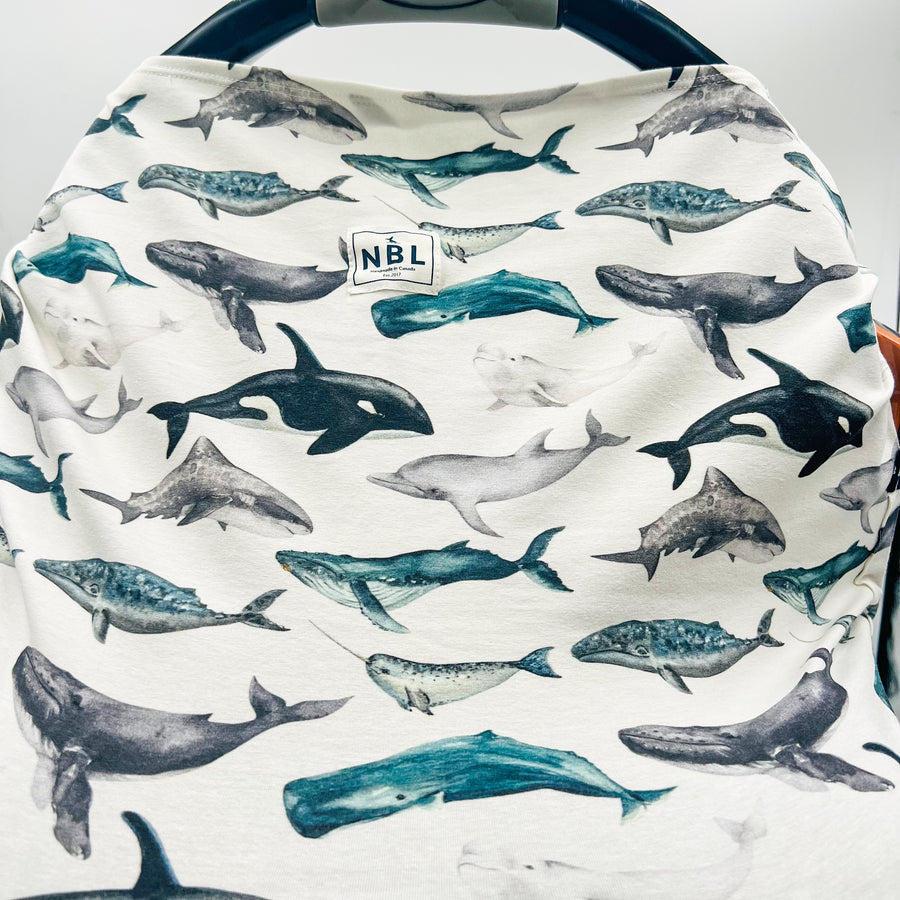 Car Seat Cover Summer (Whale)