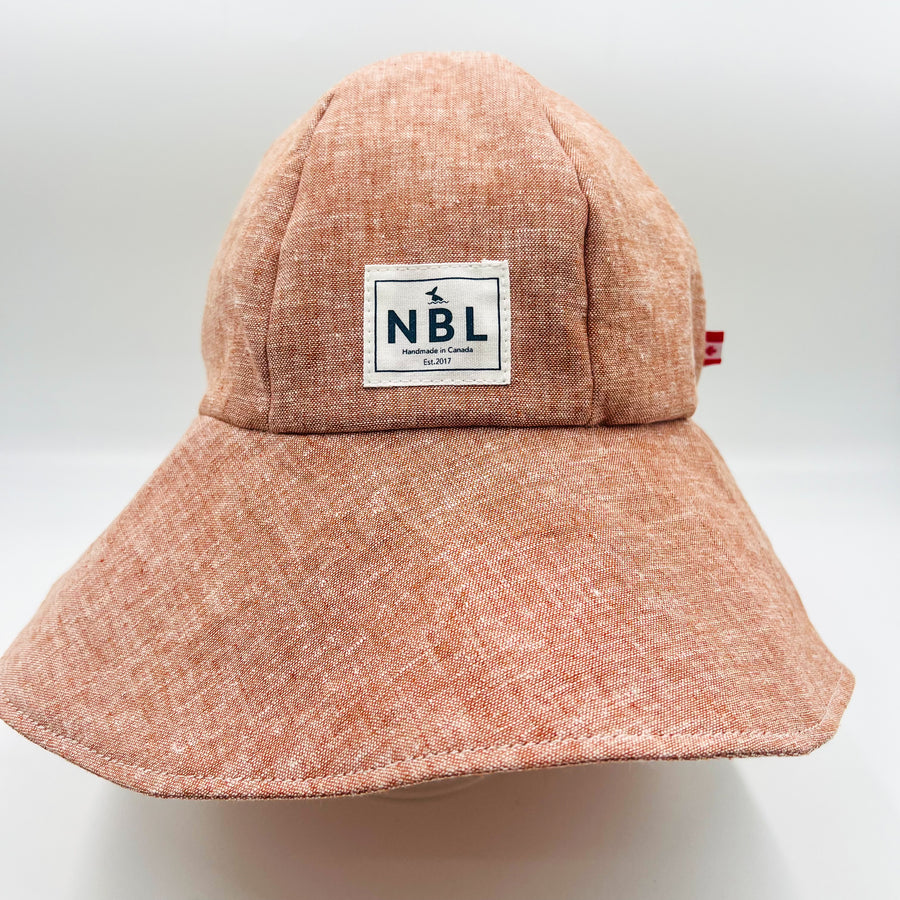 Summer Hat (Linen light Red)