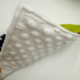 Sensory Blanket (Puffins in Wildflowers)