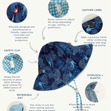 Summer Hat - Ocean Deep