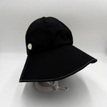 Black hat handmade in Canada, 100% cotton