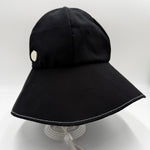 Black hat handmade in Canada, 100% cotton
