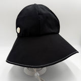 Black hat handmade in Canada, 100% cotton