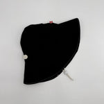 Black hat handmade in Canada, 100% cotton
