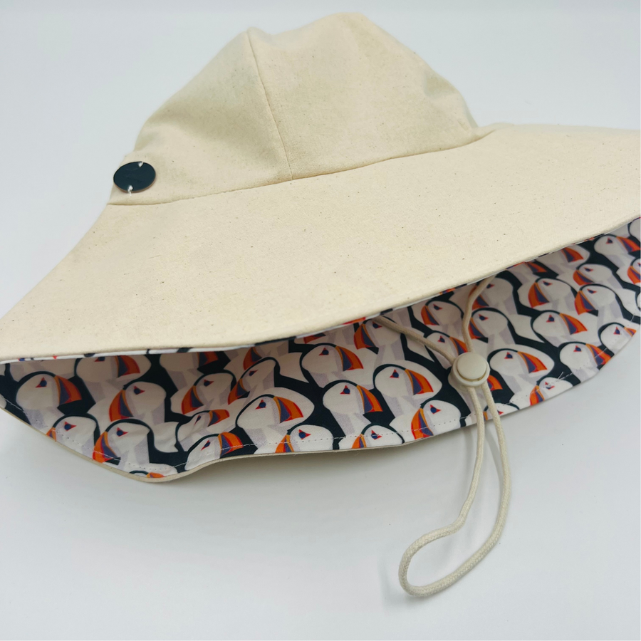 Adult Summer Hat (Puffin Lover)