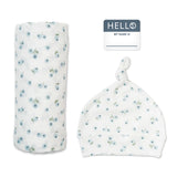Blueberries Hat & Swaddle Sets - Lulujo
