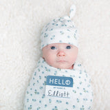 Blueberries Hat & Swaddle Sets - Lulujo