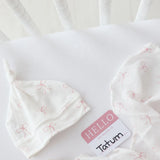 Bows Hat & Swaddle Sets - Lulujo