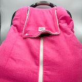 Car Seat cover Winter (Corduroy Fuchsia)