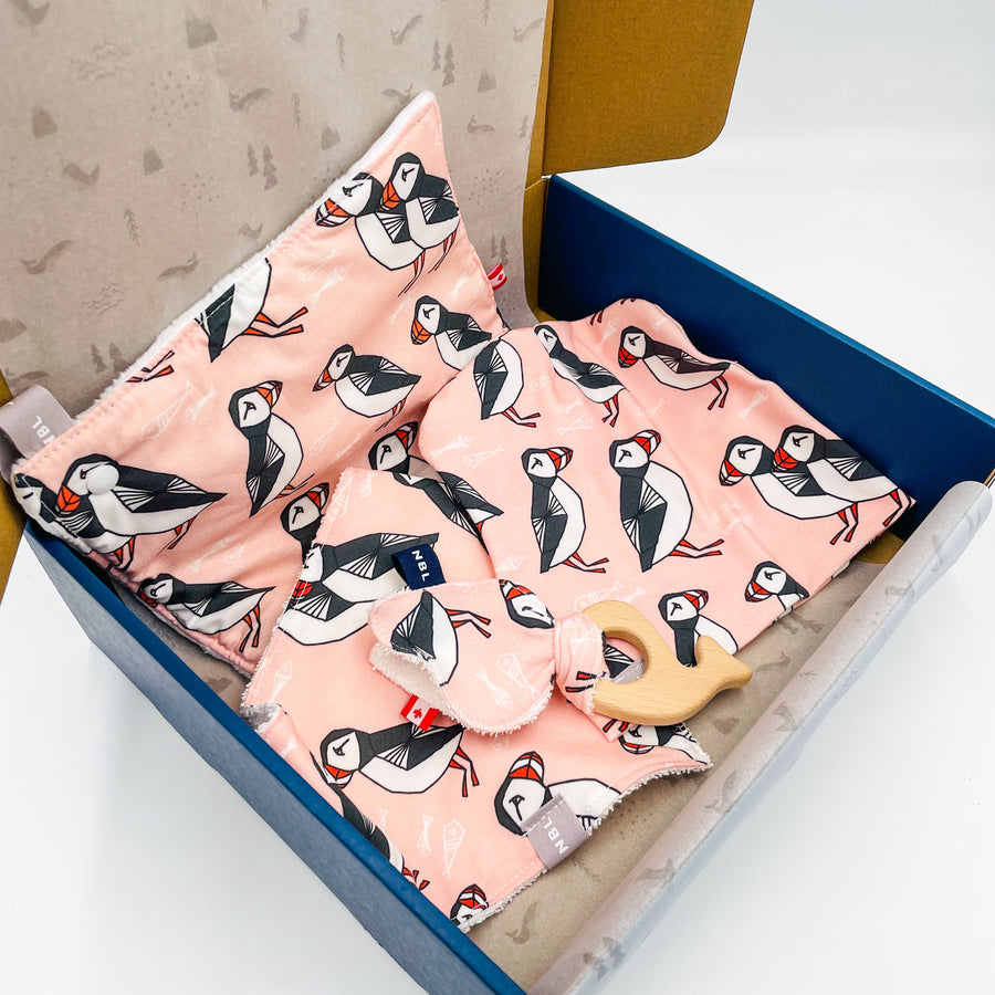 Gift Box Pink Puffin
