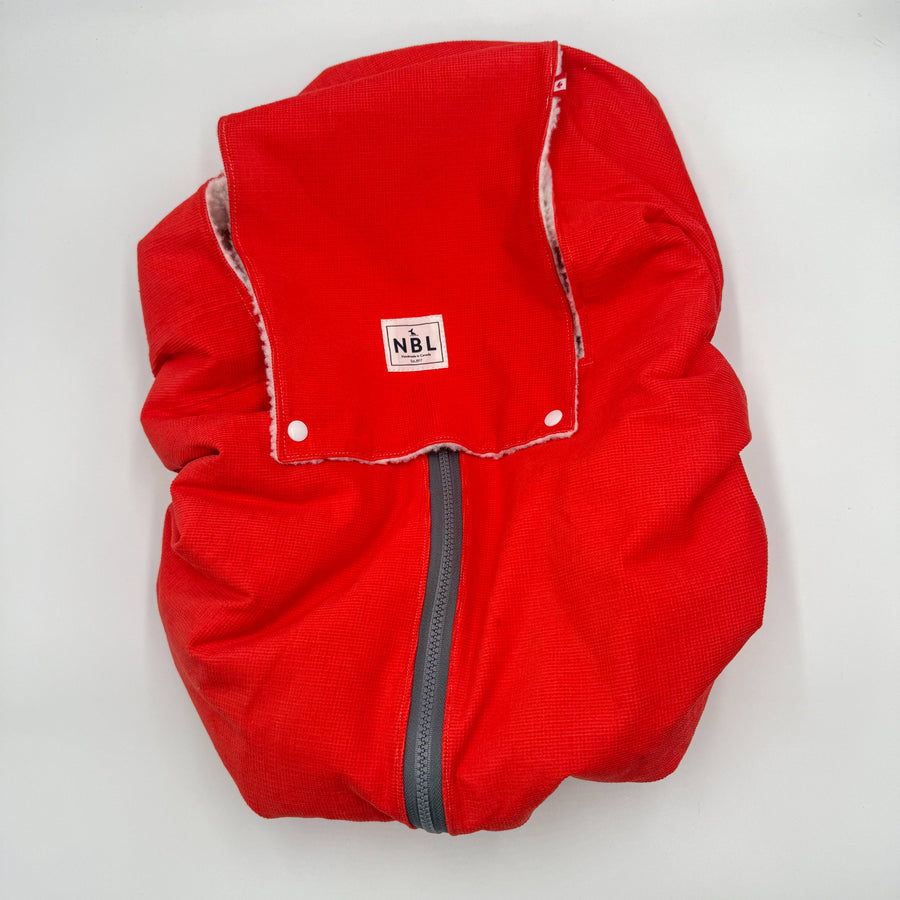 Car Seat cover Winter (Bright Red)