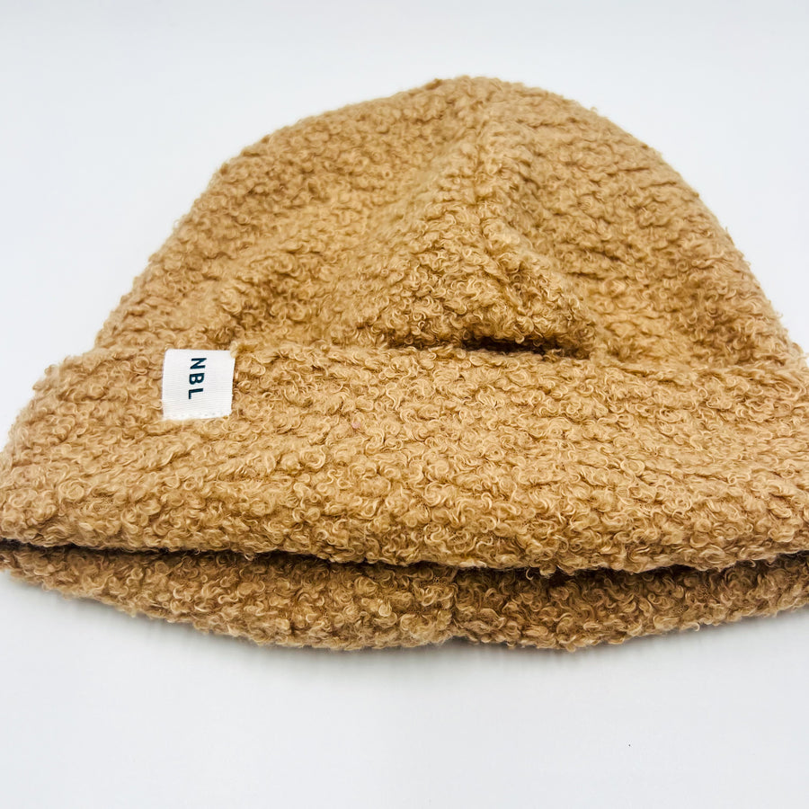 Adult Beanie Hat (Doodle apricot)