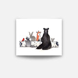 Critters On Log - Sarah Duggan Creative Works