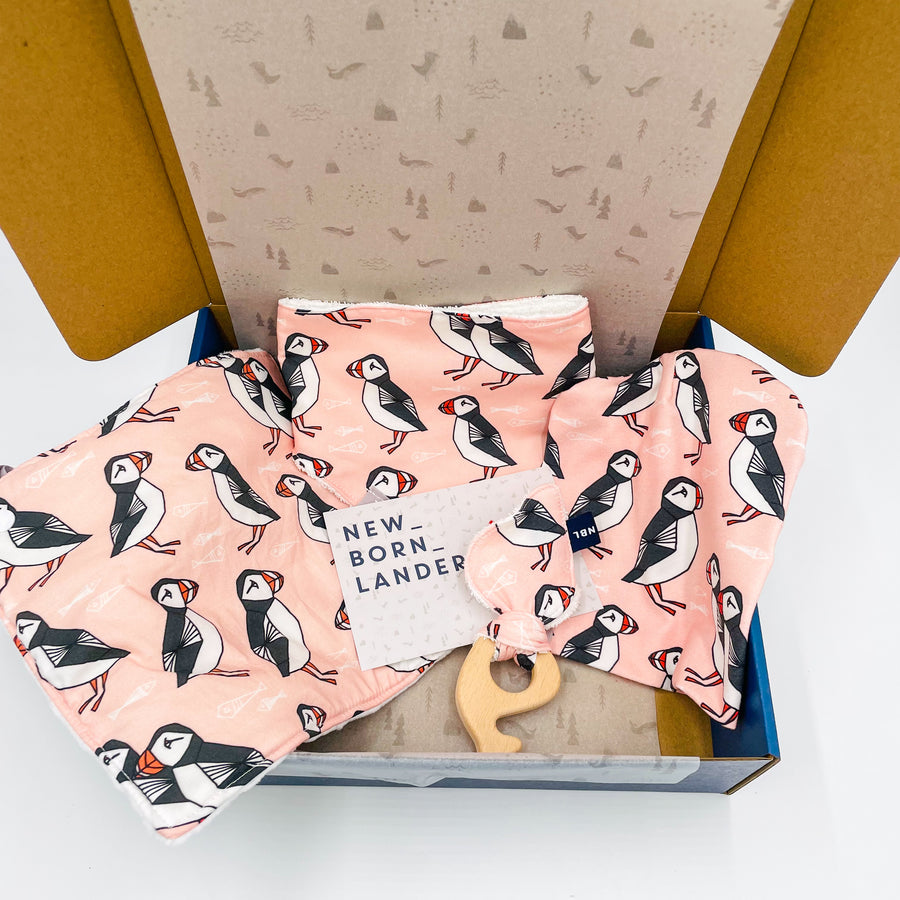 Gift Box Pink Puffin