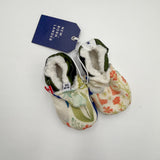 Winter Shoes (Puffins in Wildflowers)
